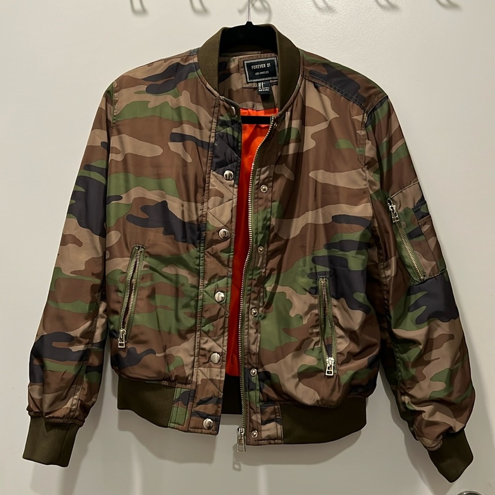 Forever 21 Camo Jacket